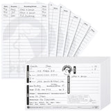 Juvale Pet Grooming Cards - Double-Sided Dog Grooming Client Cards - Pack of 100, 8 x 5 in