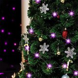 WATERGLIDE Extra Long 328 FT Halloween Lights, 1000 LED Outdoor Fairy String Lights, Green PVC Copper Wire Christmas Lights, Plug in 8 Modes & Waterproof for Tree Party Home Yard Decor, Purple