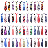 Segarty Adjustable 50 PCS Dog Ties Neckties, Dog Neck Ties and Bows for Medium Large Pets Festival Formal Bulk Pet Bowties Collar Grooming Accessories Birthday Wedding Costumes Holiday