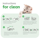 Neobay Cat Inhaler Spacer with Unique Panic Soother Training Aid & Sensitive Flow Indicator – Feline Aerosol Chamber for Cats with a Respiratory Condition – Includes 2 Masks (Small/Med) Green 1 Pack