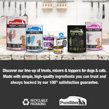 PureBites Plus Squeezables Dog Treat • Topper 71g | Gut & Digestion | 5 Ingredients | Case of 15