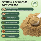 Quick Stop Bleeding for Dogs, Natural Herbal yunnan Sanqi Powder for Hemangiosarcoma, Hemoabdomen, Pericardial Effusion, Cancer Bleeding, Severe Bruising, Ulcer-Related Bleeding, Bloody Stools - 100g