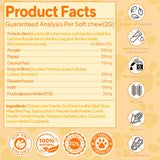 Probiotics for Dogs - 6 Digestive Probiotics & 6 Enzymes for Itchy Skin,Digestion & Gut Support,Helps Diarrhea, Yeast Infection, Upset Stomach,Allergies & Immune System Support-150 Chews