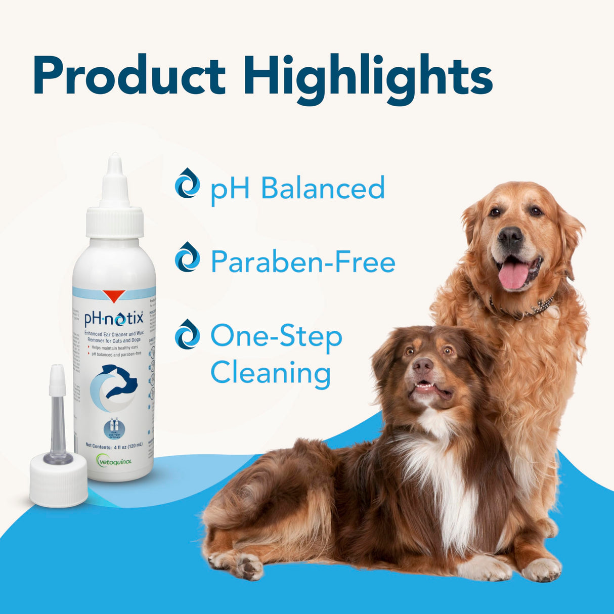 Vetoquinol pH•notix Enhanced Ear Cleaner,