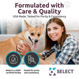 K9 Select Concentrated Flaxseed Lignans for Dogs, 20mg 90 Tablets, Peanut Butter Flavored Chewable, Impove Coat