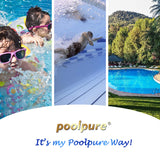 POOLPURE Antimicrobia PRB25-IN-M Spa Filter Replaces Unicel C-4326RA, Filbur FC-2375M, 3005845, 17-2327, 100586, 33521, 25392, 817-2500, 5X13 Drop in Spa Filter 1 Pack