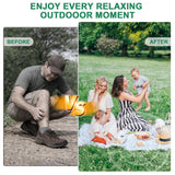 Mosquito Repellent Outdoor Patio, Natural Mosquito Repellent Indoor for Living Room, Bedroom, Patio, garages, Camping, Safe for Kids and Pets (24 Packs)