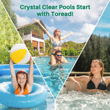 TOREAD Pool Filter Replacement for Pentair CC150, CCRP150, PAP150, PAP150-4, Ultral-C4, PP-C4, Unicel C-9415, R173216, 59054300, Filbur FC-0687, 160317, 160355, 160352, L x OD: 31 1/8" x10 1/16"