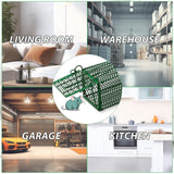 Kittmip 8 Pcs Humane Rat Trap Chipmunk Squirrel Cage Trap Foldable Rodent Trap for Small Live Animal Voles Hamsters Cage Catch and Release for Indoors Outdoors Kitchen Yard Garage (Green)