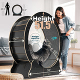 Nordic Beast 48'' XL Cat Wheel – Safe, Quiet & Stable Exercise Wheel for Large Indoor Cats up to 45 lbs – 15.7'' Extra-Wide Surface Fits 2 Cats Side by Side & Prevents Wobbling, 1-Year Warranty