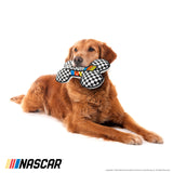 design LAB, Inc. NASCAR Official Merchandise | NASCAR Toy Bone Plush & Bandana, Medium | Soft Squeaky Pet Toy for Dogs Gift Set