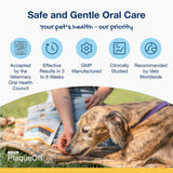 ProDen PlaqueOff System Dental Care Bones - Dog Teeth Cleaning Bones for Oral Hygiene -Medium/Large Canine Formula - Bacon Flavor -17 oz(Packaging May Vary)