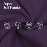 IECOii Fleece Dog Sweater Large Size Dog,Warm Sweaters for Male Female Doggy,Pullover Sweatshirt Lightweight Pet Fall Clothes for Pitbull,Boxer,Staffy, Purple,XXL