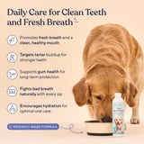 Pawfy Dog Breath Freshener with Specialized Dental Care Formula | Dog Teeth Cleaning & Mouthwash | Helps Freshen Dogs Breath with Easy Water Additive | Supports Plaque and Tartar Control