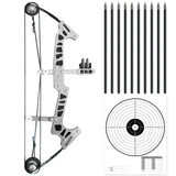 Archery Bow Set Compound Bow Stainless Steel Training Bow Outdoor Sports Hunting Cool Stuff Professional Competition
