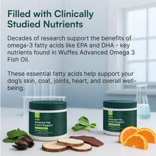 Load image into Gallery viewer, Wuffes Advanced Dog Hip and Joint Supplement with Glucosamine, Chondroitin, Omega 3, MSM, and Green Lipped Mussel, 120 Pork Flavored Chews for Small Dog Breeds
