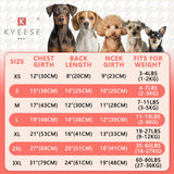 KYEESE Dog Christmas Sweater, Warm Turtleneck Dog Sweater for Small Dogs Boy Girl with Snowflake Reindeer Pattern, Winter Doggie Knitwear with Leash Hole,Soft Pet Clothes, X-Small