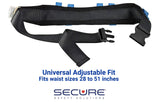 Secure Gait Belt for Seniors with 6 Handles, Quick Release Clip Buckle, 52"x4" - Medical Walking & Transfer Gate Belts Lifting Elderly, Physical Therapy Patient Lift Aid Assist Strap, Nursing Students