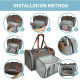 Mr. Peanut's Gold Series Standard Size Airline Compliant Expandable Pet Carrier V3.0