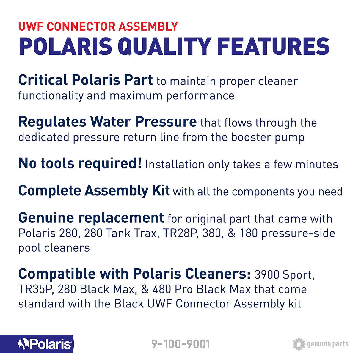 Polaris UWF Connector Assembly