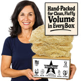 NestNova™ Aspen Excelsior – 2 lb Box of All-Natural USA-Grown Aspen Wood Fiber | Eco-Friendly Nesting Material for Chicken Coops, Small Pet Bedding, Crafts & Gift Baskets | Biodegradable, Hand-Packed
