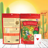 LAFEBER'S El Paso Nutri-Berries Pet Bird Food, Made with Non-GMO and Human-Grade Ingredients, for Small Birds, 10oz (Pack of 2)