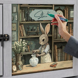 COZIWOW 82inches Extra Large Wood Rabbit Hutch Outdoor Easy to Assemble and Stable Bunny Cage Indoor with Cleaning Tray & Waterproof Roof for Small and Medium Bunny Rabbit Chick（Grey with Pattern）