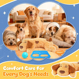 PatsFran Heartbeat Puppy for Dogs, Lick Mats & Treat Ball– All-Round Calming Kit for Anxiety Relief, Sleep Aid & Behavior Training, Puppy Essentials to Keep Them Busy（4 Pcs）