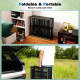 Dog Ramp for Car: 300lbs Heavy Duty Pet Ramp for Truck & SUV - 75" Long Non-Slip Design, Gentle Slope for Joint Care, Foldable & Portable for Large Dogs, Extra Wide & Safe for Night Use
