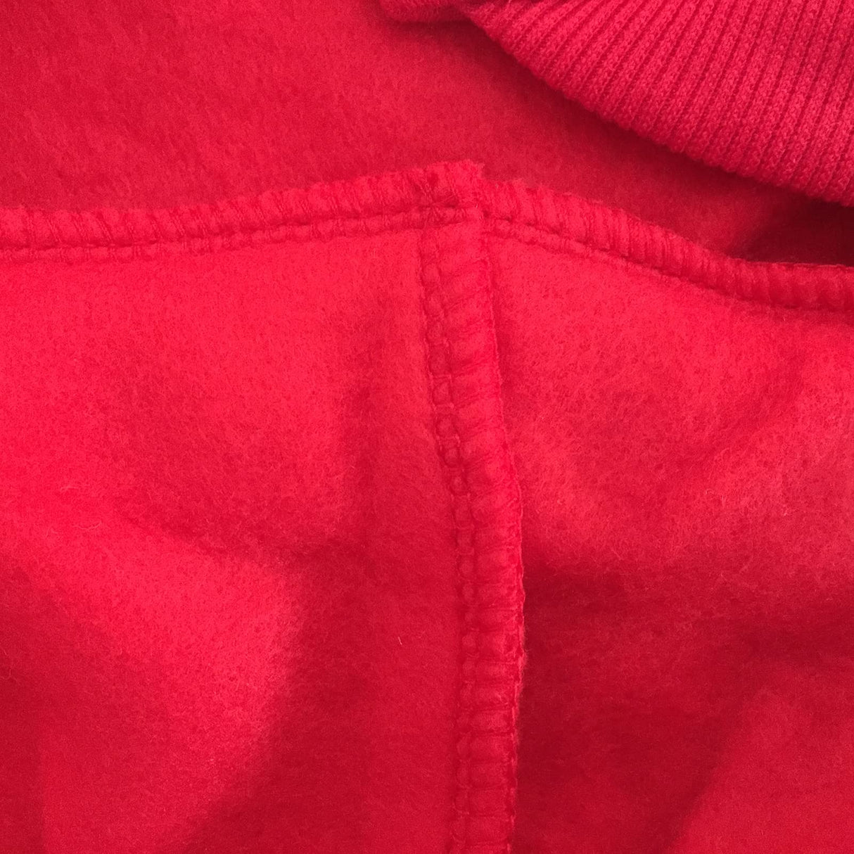 Love Me Fleece Dog Hoodie - Warm Cotton Grooming Sweater for Small, Medium & Large Dogs & Cats - Red, XL