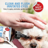 PetSilver Eye Drops for Dogs and Cats - Natural Dog Eye Wash - Relief for Inflammation & Irritation - Pet Eye Cleaner and Tear Stain Remover - Patented Silver Formula - Made in The USA - 4 fl oz