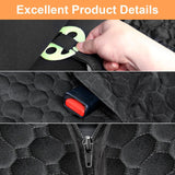 Mancro Dog Car Seat Cover for Back Seat, 2025 Upgraded 600D Heavy Duty Waterproof & Scratch-Resistant Dog Hammock for Car, Back Seat Pet Cover for Dogs with Sedan, Trucks and SUVs, Standard, Brown