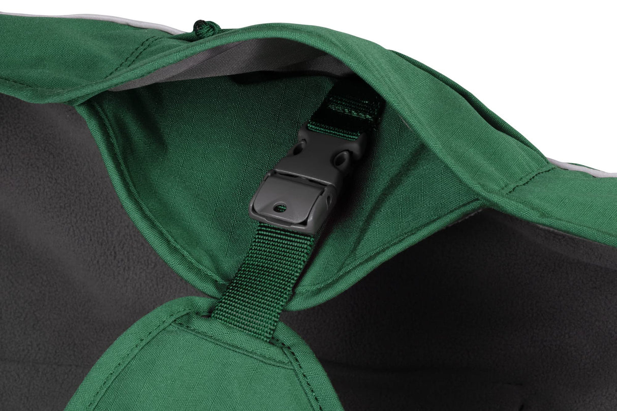 Ruffwear, Overcoat Fuse Jacket Harness Combo for Dogs, Evergreen, Large