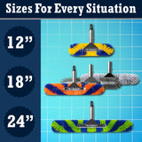 GoRound 360 Pro Pool Brush 24 inches