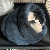 Ferret Bed Cave and Hideouts Comfortable，Ferret Hideaway Bed Accessories for Cage Ferret Beds and Hideouts Safe & Cozy for All Ages Ferrets(Grey) (Grey)