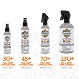 Ranger Ready Picaridin 20% Tick & Insect Repellent, Ranger Orange Scent Deet-Free Bug Spray, Travel Size 3.4 Oz. (Pack of 2)