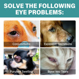UQWUQW Cataract Drops for Dogs - Pet Gel Dog Eye Drops for Relieving Itching and Irritation, Removing Stains, Improving Vision - Safe for All Animals (40 ml)
