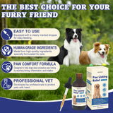 Paw Licking Relief for Dogs, Dog Licking Paws Treatment, Herbal Supplement for Soothes Itching & Redness and Calms Irritation & Discomfort, Dog Paw Licking Drop with Bacon Flavor (2 FL OZ)