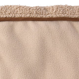 Pet Passion Aspen - The Cozy Sherpa Vegan Shearling Pet Jacket Sweater for Small, Medium and Large Dogs, Camel, X-Large (55-80 lbs)