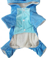Pet Costume Dog Hoodies Pet Xmas Pajamas Outfit, Pet Coat for Small Medium Large Dogs Cats Winter Cartoon Coat for Party Halloween Christmas
