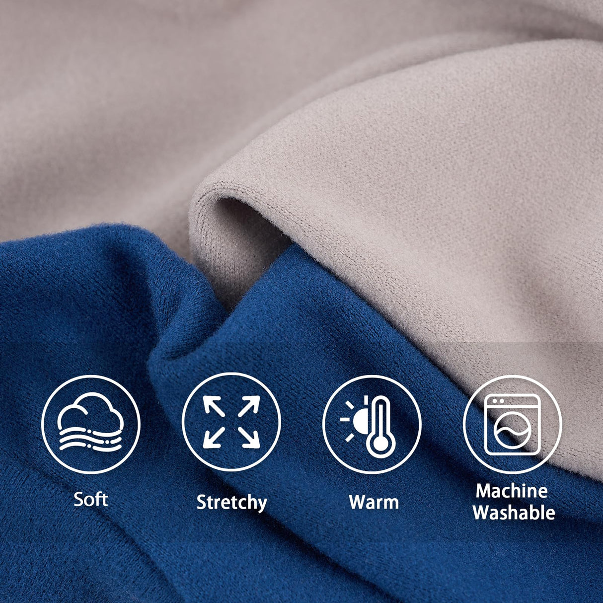 XPUDAC 3 Pack Fleece Dog Pajamas Winter Dog Clothes for Small Medium Dogs Boy Girl Warm Soft Puppy Outfit Pet Costume, Light Sky Blue, Navy, Light Gray, 2XL