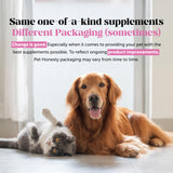 Natural Hemp Calming Chews for Dogs - Calming Aid Supplement for Occasional Anxiousness with Valerian Root, Chamomile, + Magnesium - Stress, Separation & Thunder Support - (Beef Liver, 90 Count)