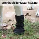 ETIAL Dog Paw Protector Injury & Wound Recovery Boot, Anti-Slip Dog Shoe with Dual Self-Adhesive Straps for Outdoor Walking & Keep Dogs from Licking Wounds (XL, Count, 2)