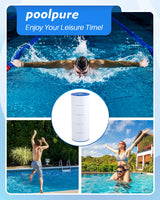 POOLPURE PLFPJANCS150 Pool Filter Replaces Jandy CS150, CCX1500RE, CC1500RE, X-Stream 150, R0462300, PJANCS150, Ultral-B3, Unicel C-8414, C-8317, Filbur FC-0822, FC-1287, Hayward C1502 1 Pack