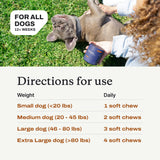 PetLab Co. Itch Relief Chews - Support for Dry, Occasionally Itchy Skin & Coats - Formulated with Turmeric, Omega 3 & 6, Honey - Packaging May Vary