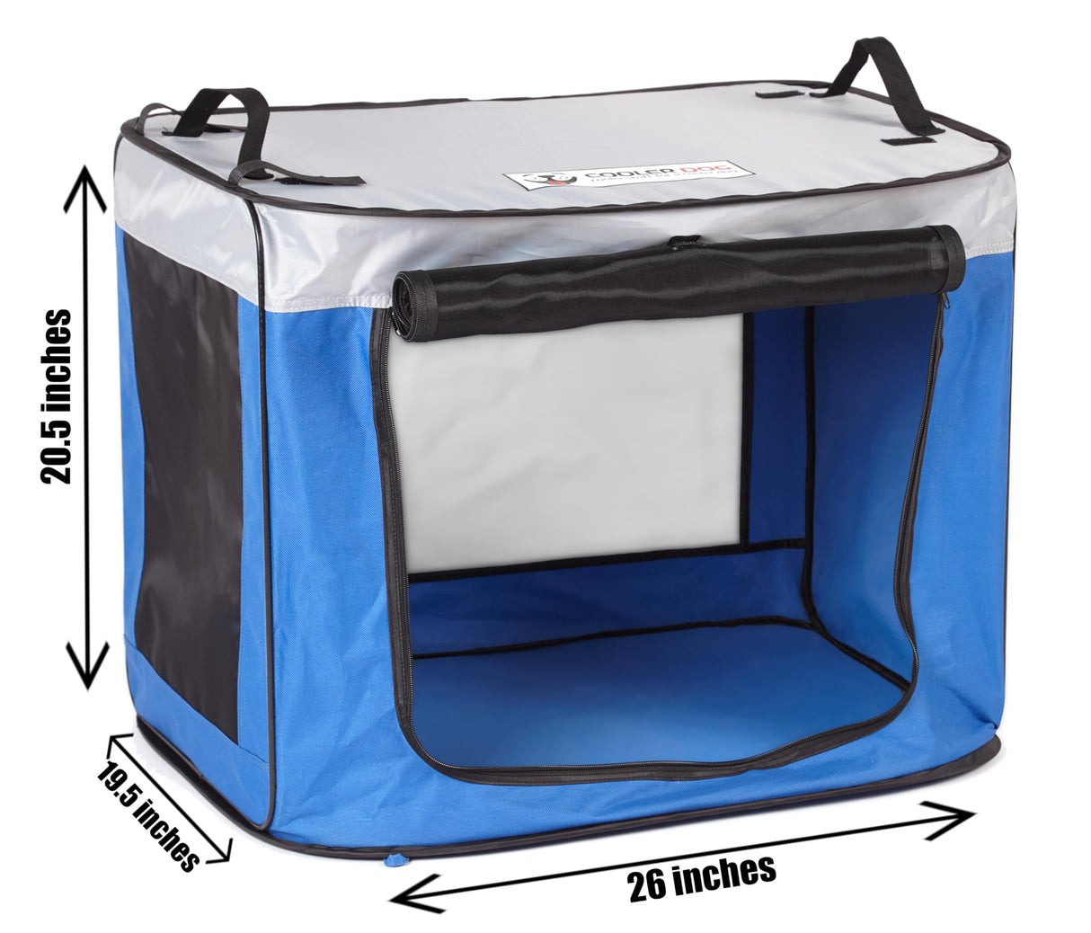 CoolerDog Pop Up Dog Shade Tent – Portable UV Sun Protection Shelter for Medium Dogs, Outdoor Beach & Camping Sun Shade (Medium)