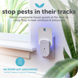 Katchy Plug-in Fly Trap Indoor – Blue Light Bug Catcher for Mosquito, Gnat, Fruit Fly & Small Moth – Chemical-Free & Eco-Friendly – All Indoor Areas: Kitchen, Living Room & Plants (2 Pack)