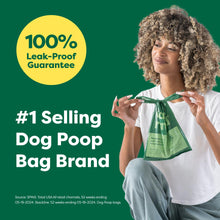 Load image into Gallery viewer, Earth Rated Dog Poop Bags with Handles Value Pack, Easy Tie and Guaranteed Leakproof, Lavender Scented, 600 Handle Bags
