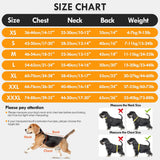 JOHNBOLIN Dog Anxiety Vest/Shirt - Breathable Calming Jacket for Thunderstorms, Fireworks & Separation Relief, Soft Pressure Pet Wrap with Mesh Design for Indoor/Outdoor Use, Travel, and Vet Visits