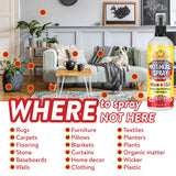 Bodhi Dog Not Here Spray - Trains Pets Where Not To Pee - Dog & Puppy Potty Training Spray to Stop Marking & Urinating Indoors or Outdoors - Safe for Furniture, Carpet & Floors - Made in USA (8 Fl Oz)